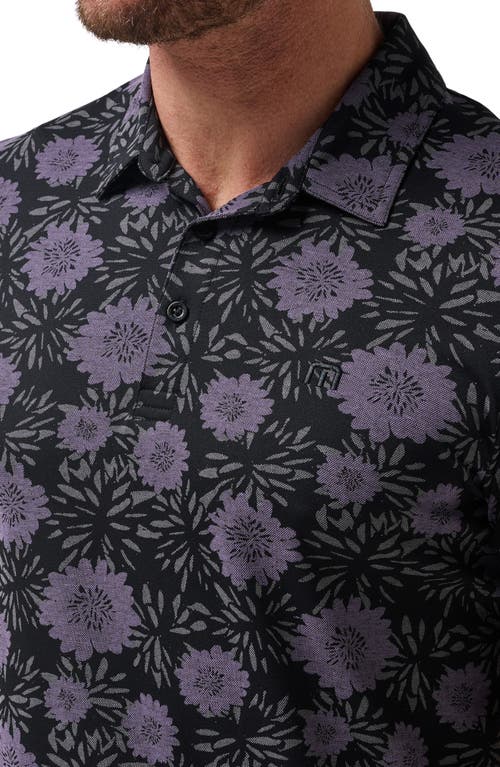 Travismathew Not Happening Cotton Blend Polo In Black