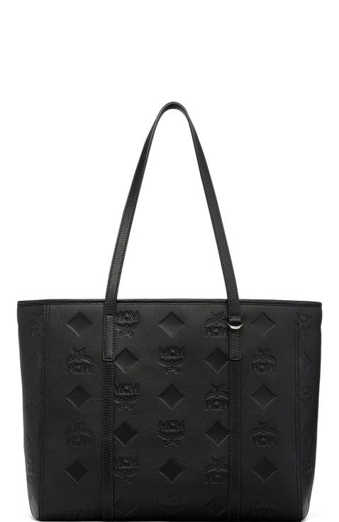 Medium Toni Top-Zip Shopper in Maxi Monogram Leather