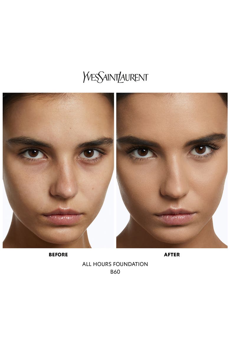 All Hours Full Coverage Matte Foundation Broad Spectrum SPF 20, Alternate, color, B60 AMBER