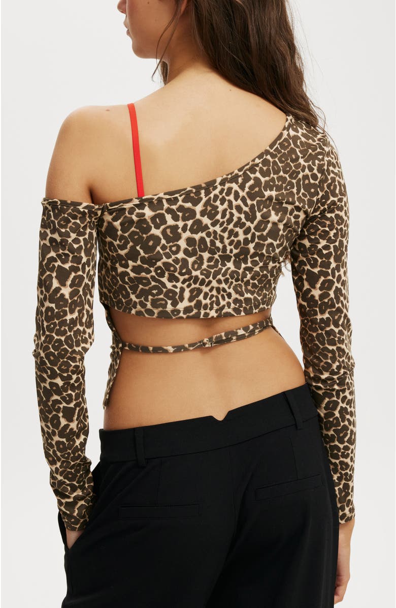 Cotton On Blair Open Back Long Sleeve Top, Alternate, color,