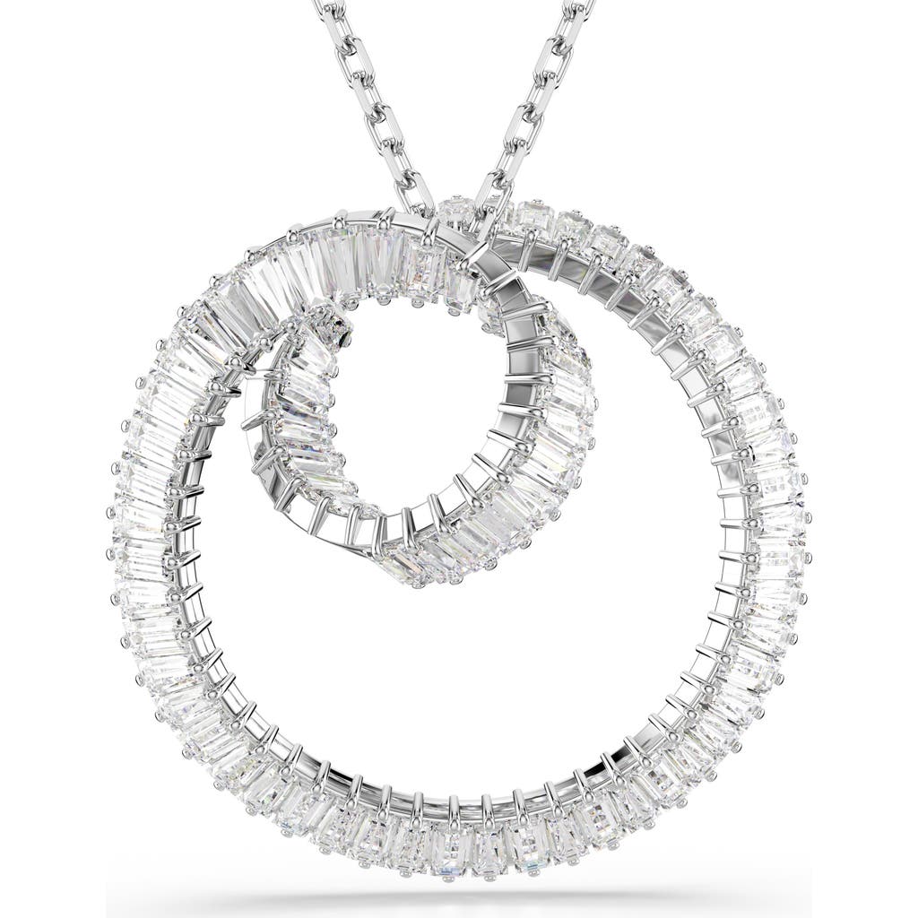 Swarovski Matrix Pendant Necklace In Multi