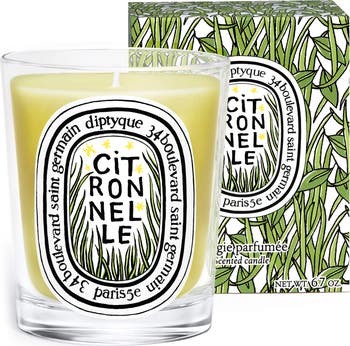 DiptyqueCrèmeEssentielle&EaudeToilette Diptyque Citronelle Classic Candle | Nordstrom