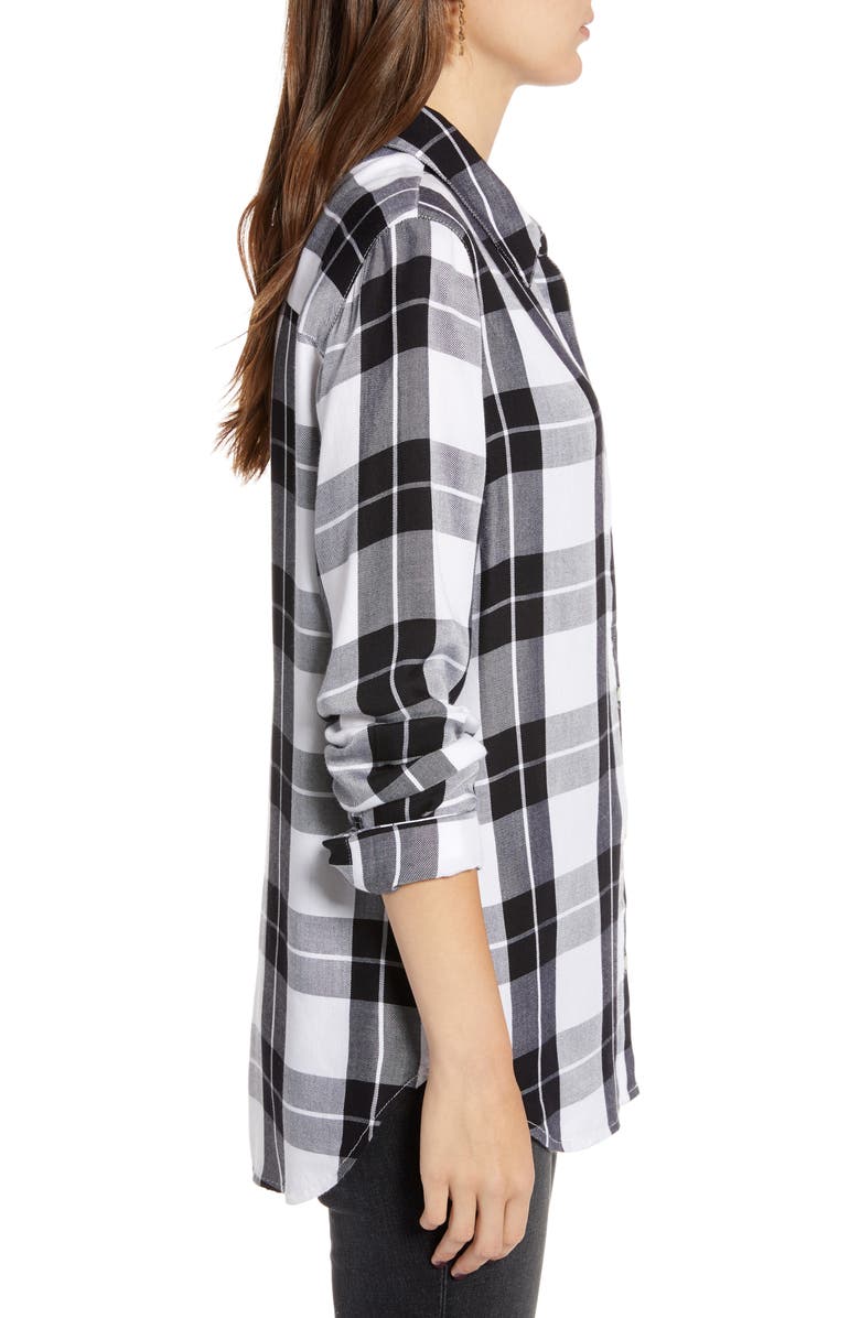 Treasure & Bond Classic Plaid Shirt, Alternate, color,