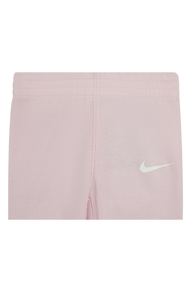 Nike Solid 3-Piece Bodysuits & Joggers Set, Alternate, color, Pink Foam