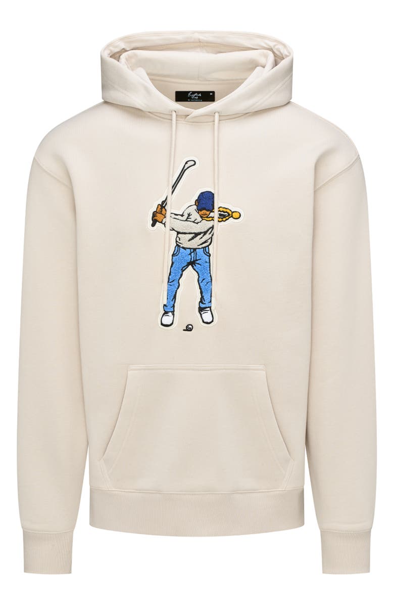 Eastside Golf Swingman Core Fleece Hoodie, Alternate, color, Pumice