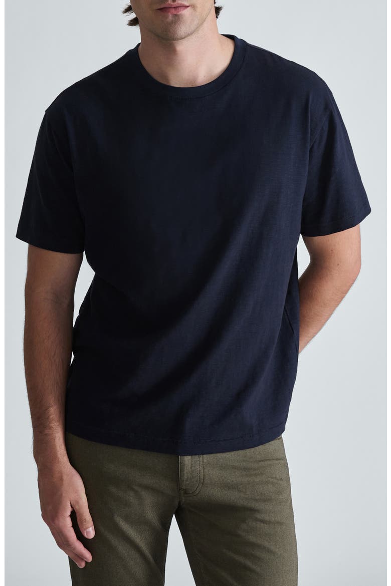 Cotton Slub T-Shirt, Main, color, TOTAL ECLIPSE