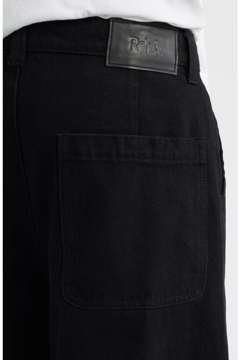 Wylie Baggy Cargo Jeans, Alternate, color, BLACK