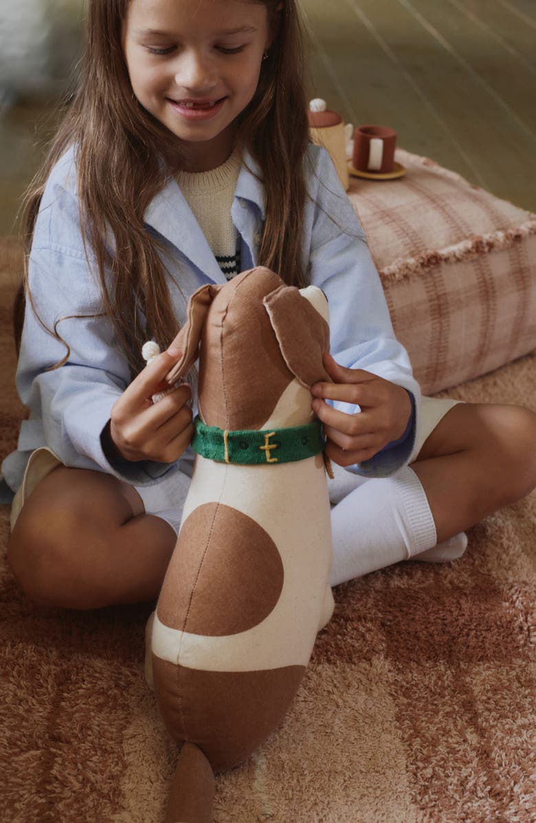 Lorena Canals Cooper Beagle Cushion, Alternate, color, Toffee Natural