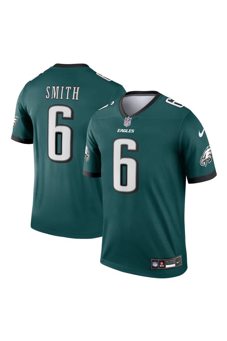 Men's Nike DeVonta Smith Midnight Green Philadelphia Eagles Legend Jersey, Main, color, Green