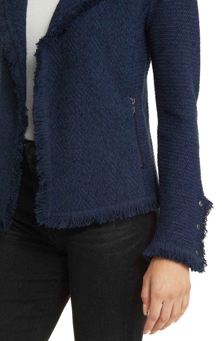 NIC+ZOE Fringe Knit Jacket, Alternate, color,