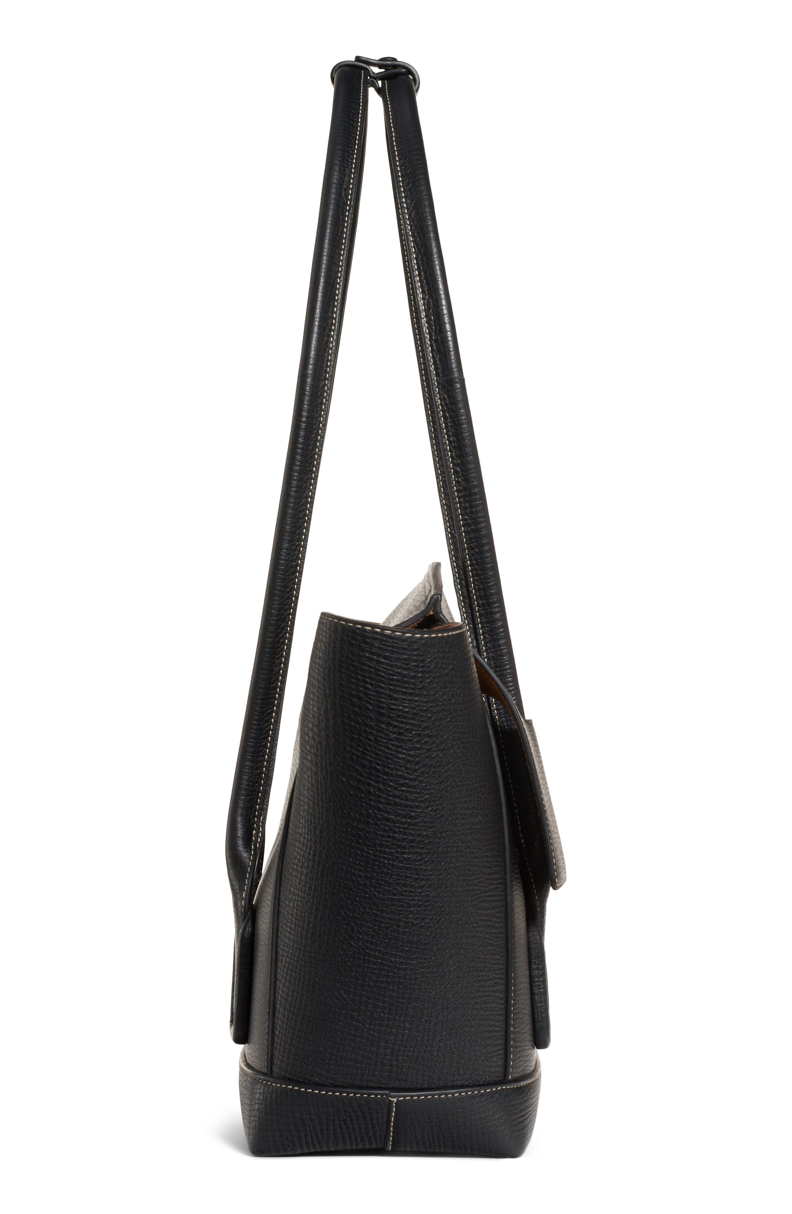 Bottega Veneta Arco 48 Medium Leather Top Handle Bag, Alternate, color, 