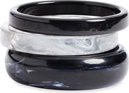 Nordstrom Set of 3 Resin Bangles