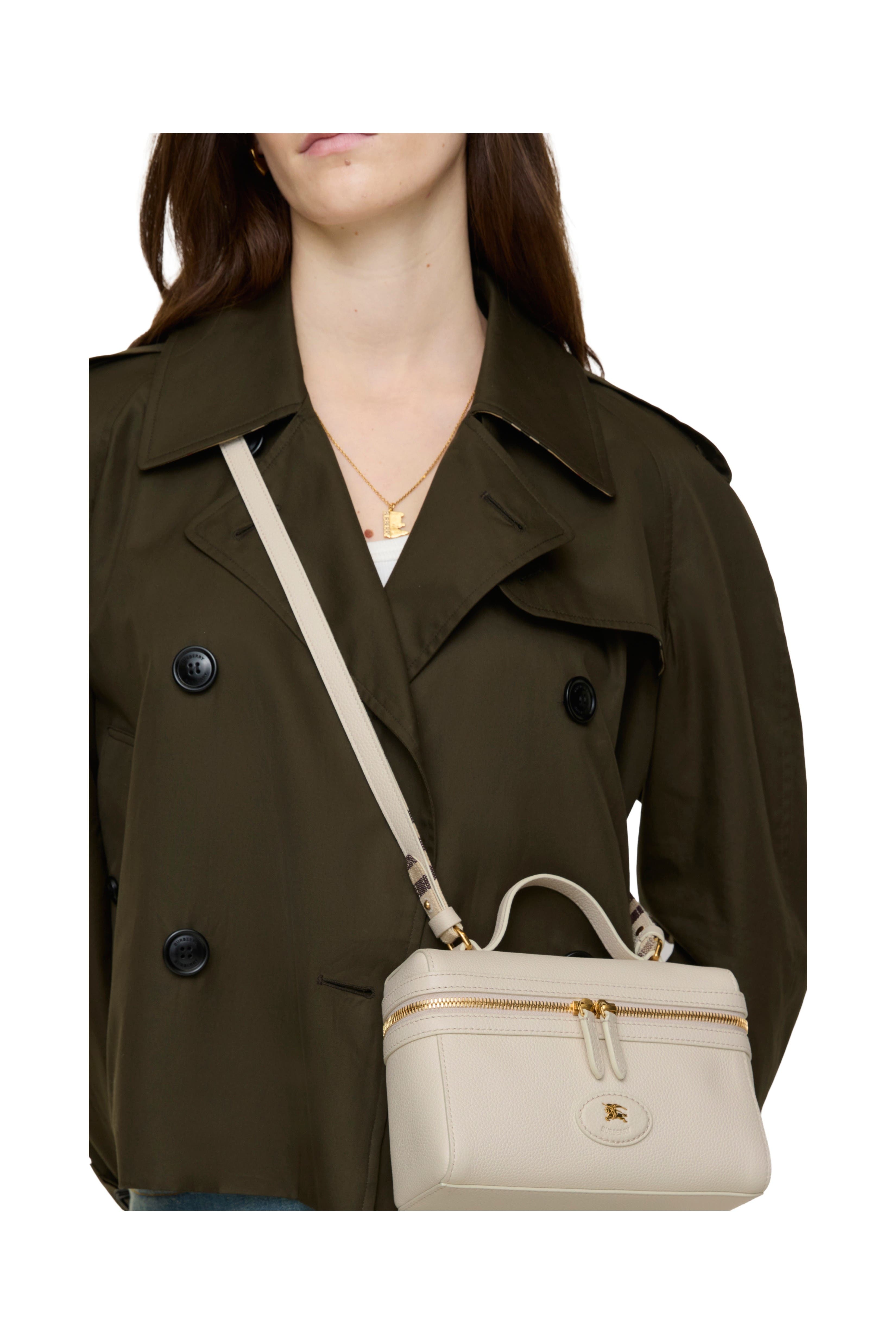 Burberry Bloomsbury Vanity Bag, Alternate, color, Soap Beige/Light Beige