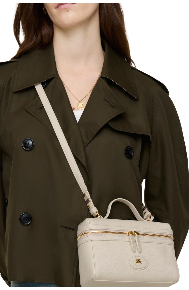 Burberry Bloomsbury Vanity Bag, Alternate, color, Soap Beige/Light Beige