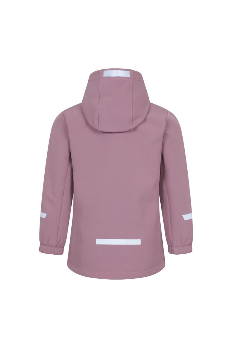 Childrens/Kids Huxley Reflective Soft Shell Jacket, Alternate, color, Dusky Purple
