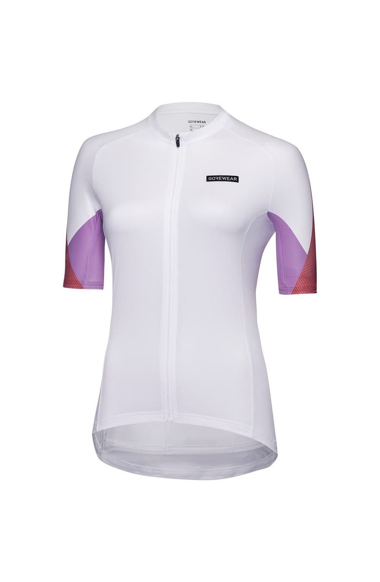 GOREWEAR Spirit Triangles Jersey - Women's, Alternate, color, White/Lab Red