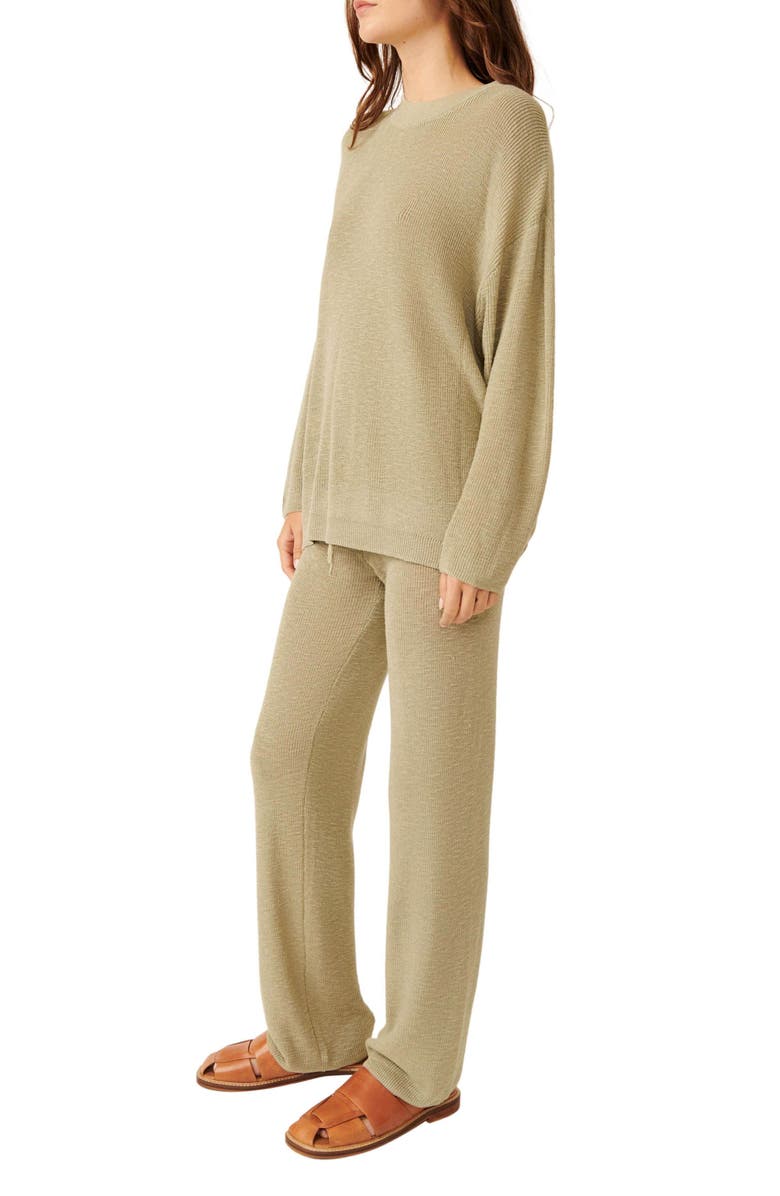 Free People Malibu Sweater & Pants Set, Alternate, color,