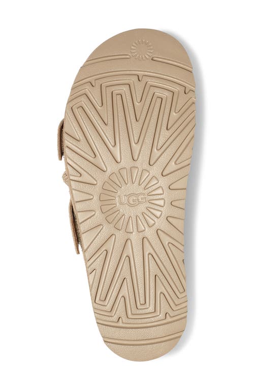Ugg ® Goldenstar Platform Slide Sandal In Sand