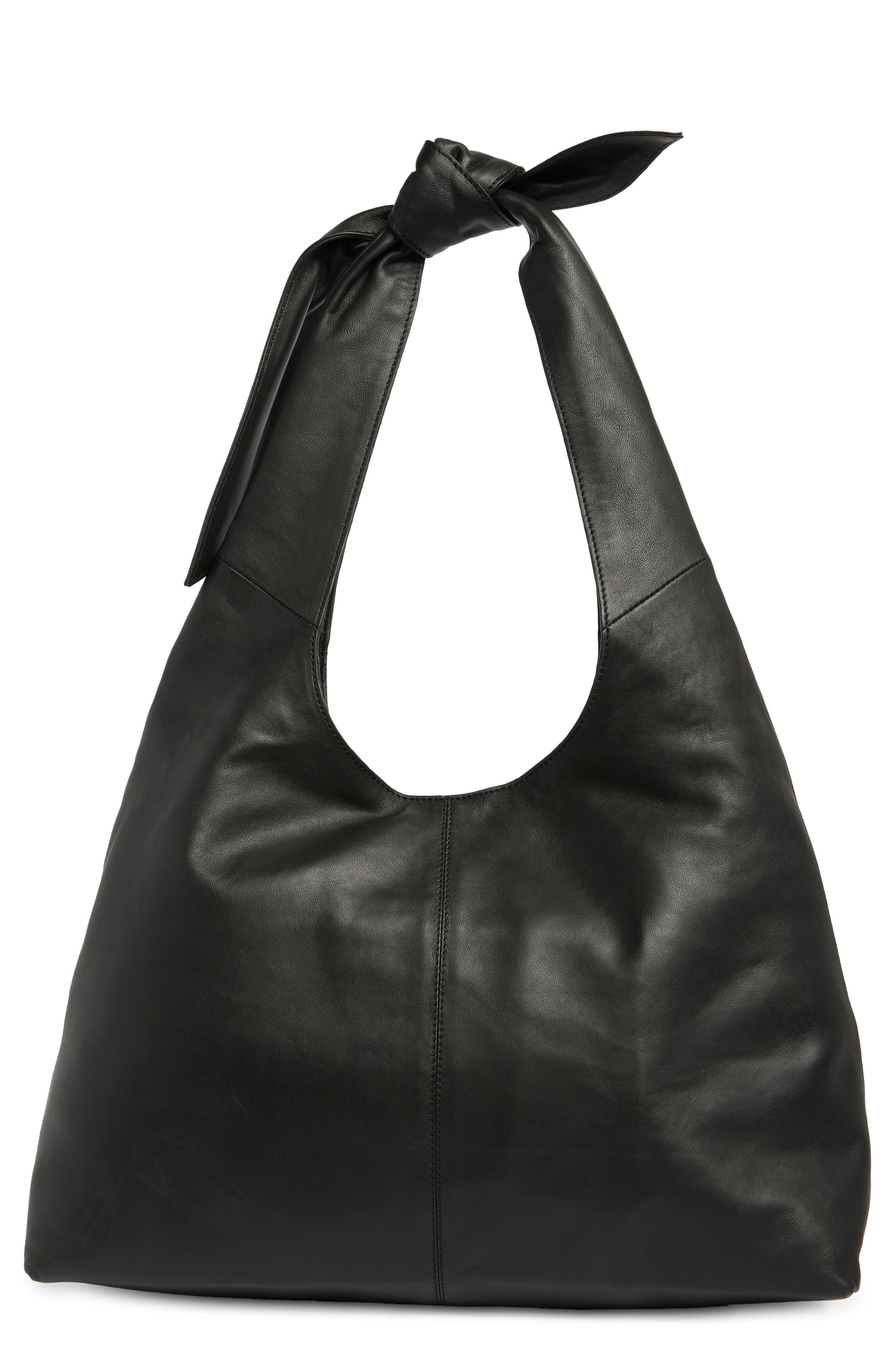 Vince Camuto Elice Leather Hobo Bag, Main, color, 