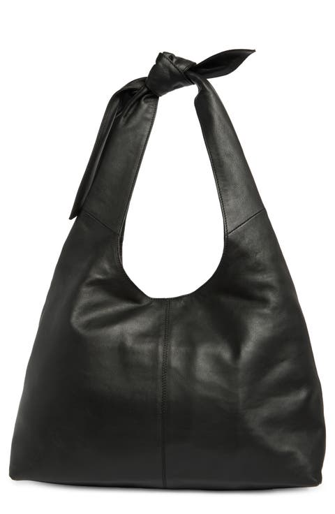 Elice Leather Hobo Bag