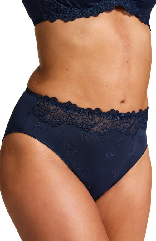 Hunkemoller Hunkemöller Diva High Knickers In Blue