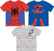 Marvel Spider-Man 3-Pack Short Sleeve T-Shirts
