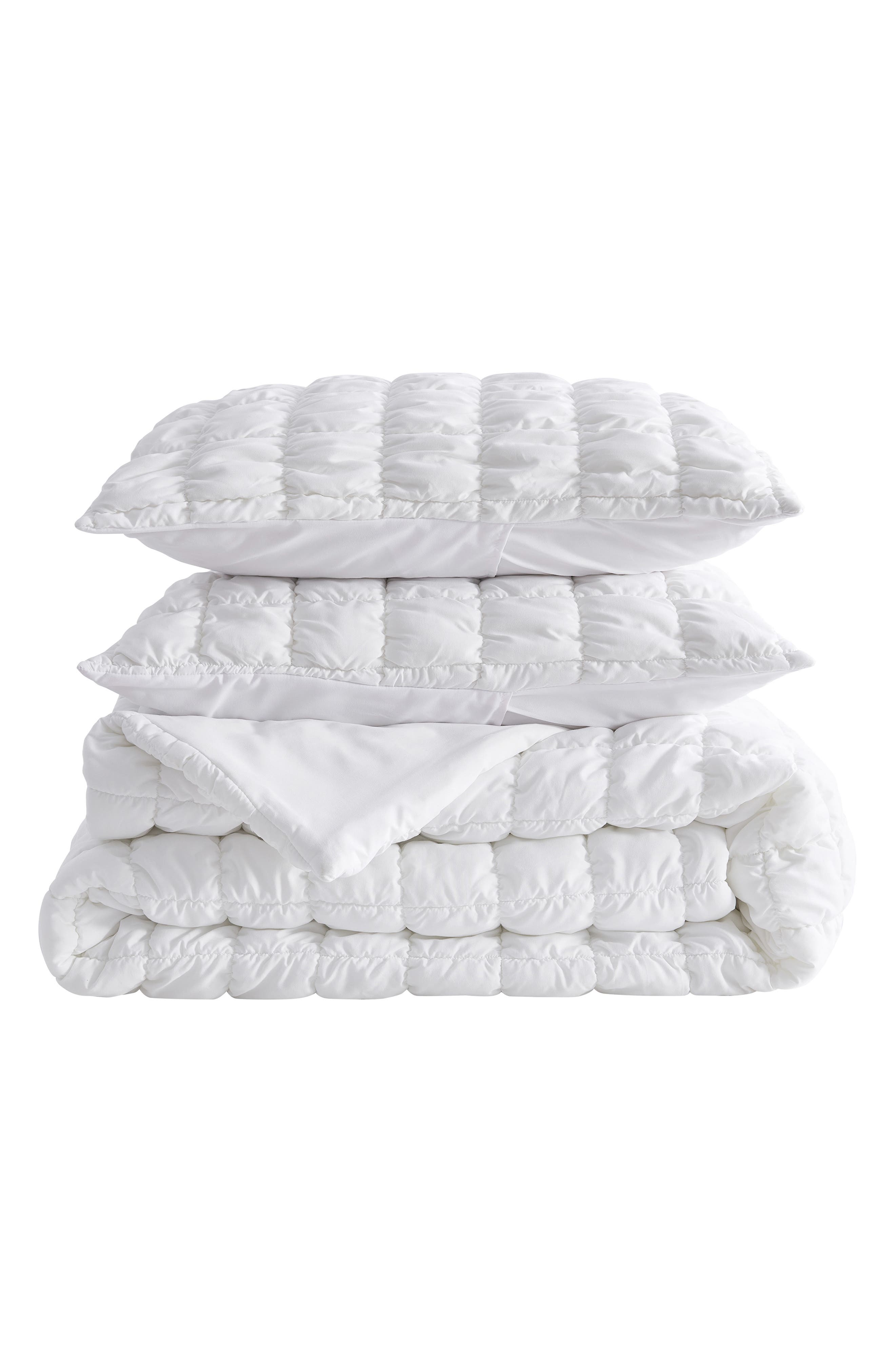 Woven & Weft Puff Textured Quilt Set