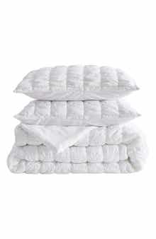 Woven & Weft Puff Textured Quilt Set