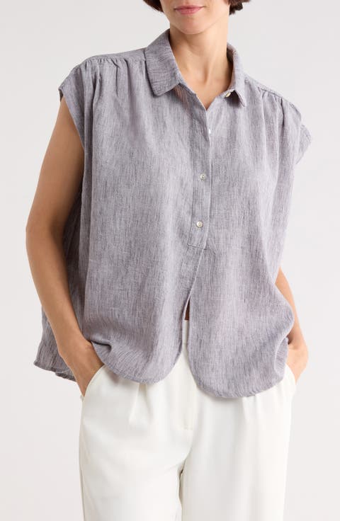 Pleated Back Top