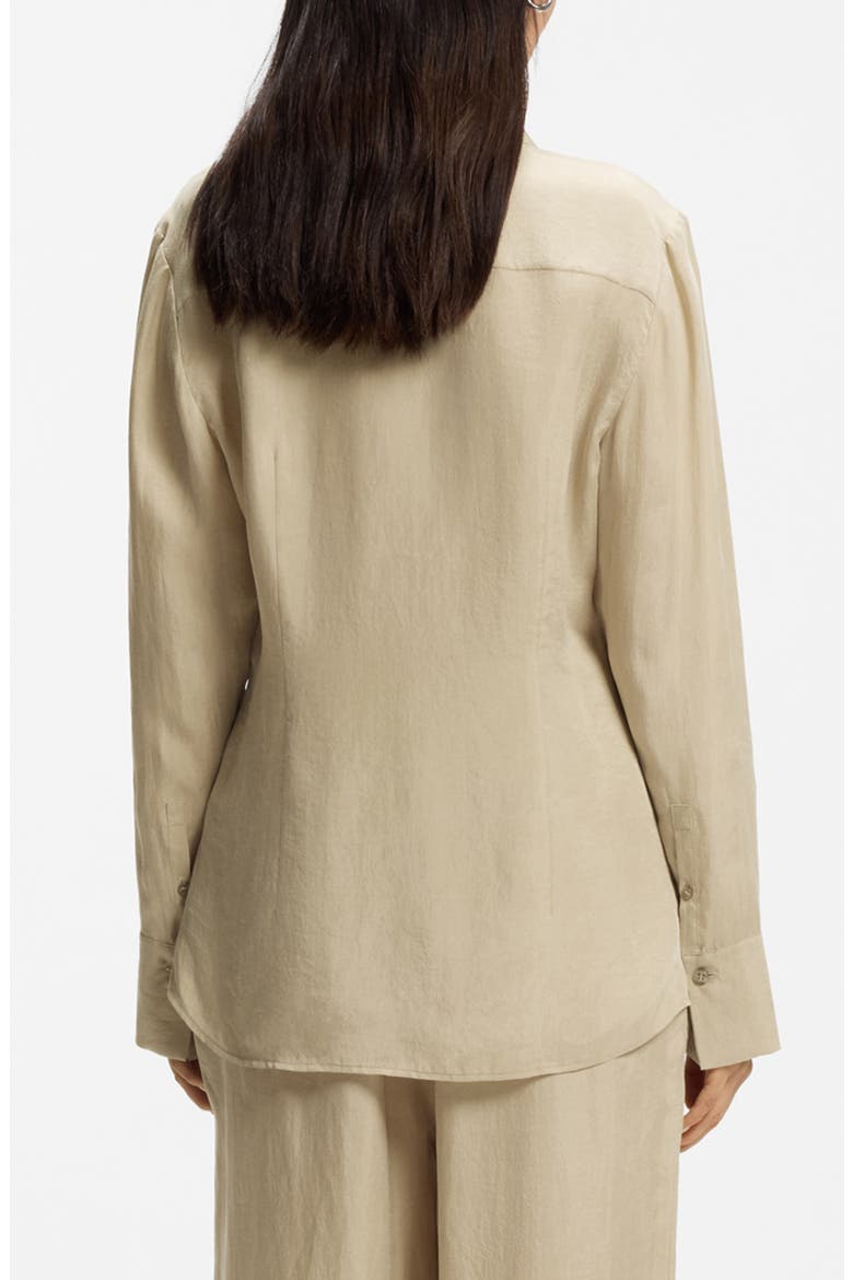 Beruta Button-Up Shirt, Alternate, color, PUMICE