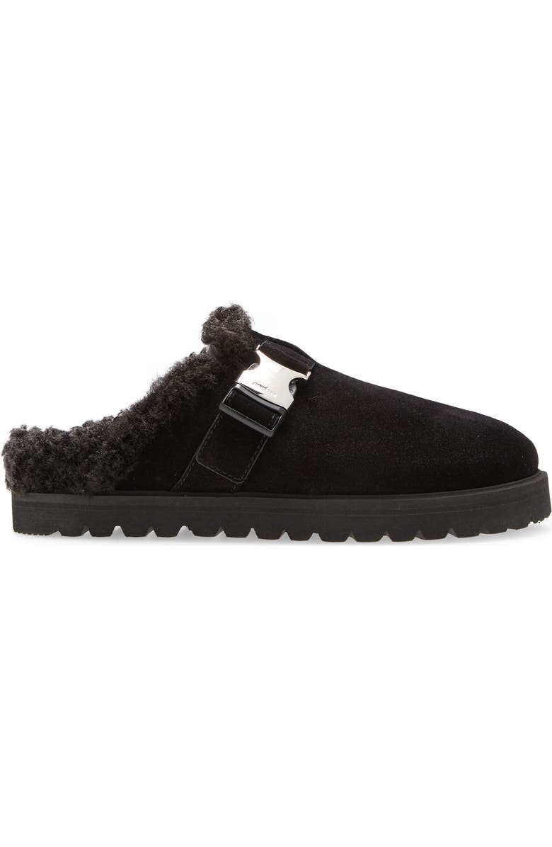 Moncler Mon Faux Shearling Mule, Alternate, color,