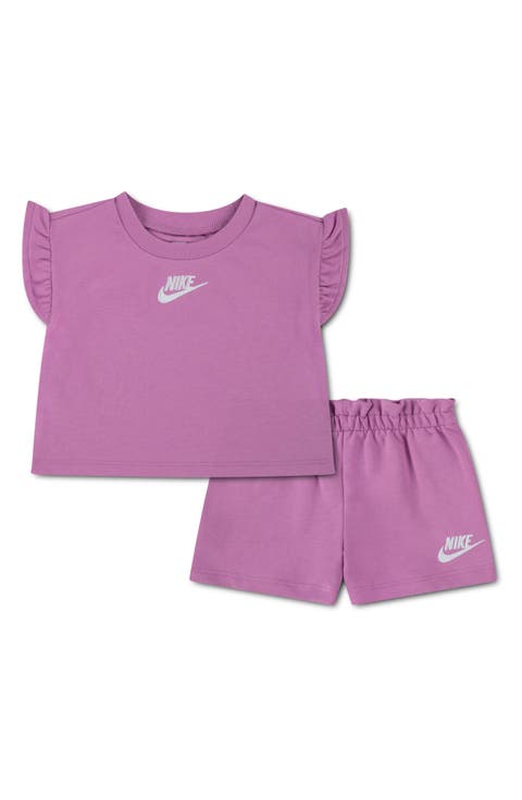 French Terry T-Shirt and Shorts Set (Baby)