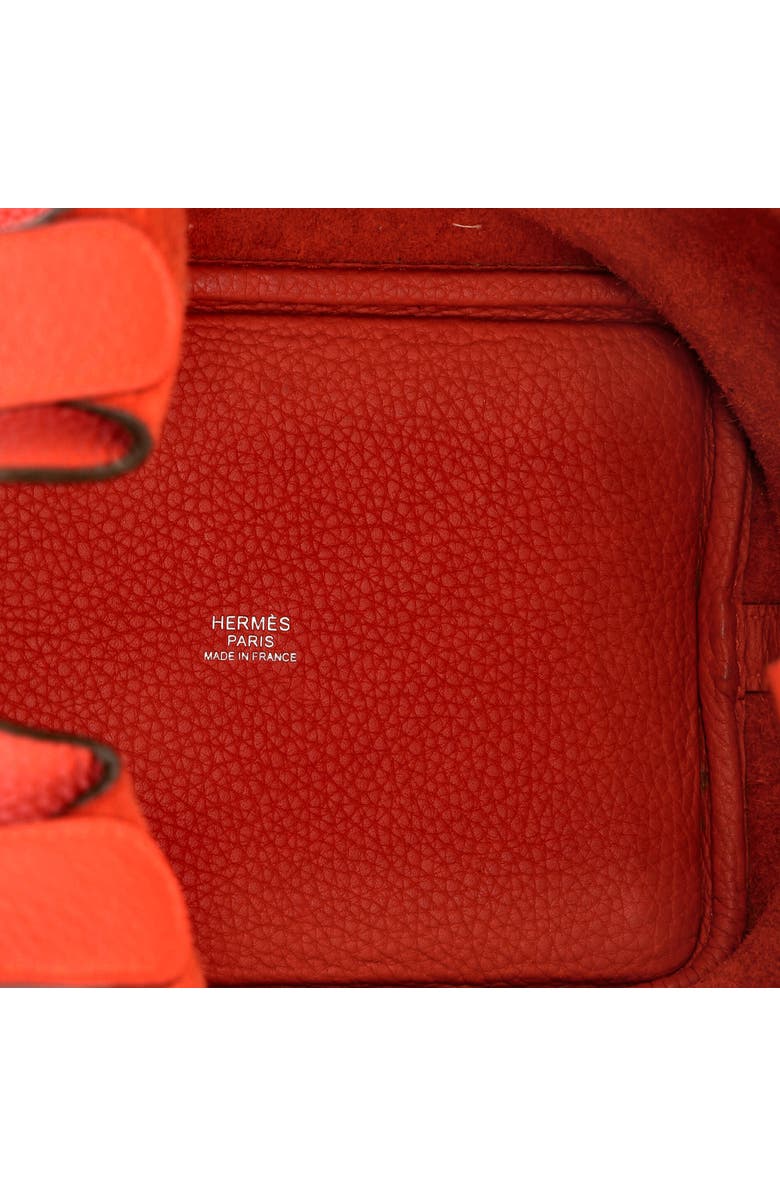 Pre-Owned Hermes Picotin Lock Bag Clemence PM, Alternate, color, Rouge Tomate