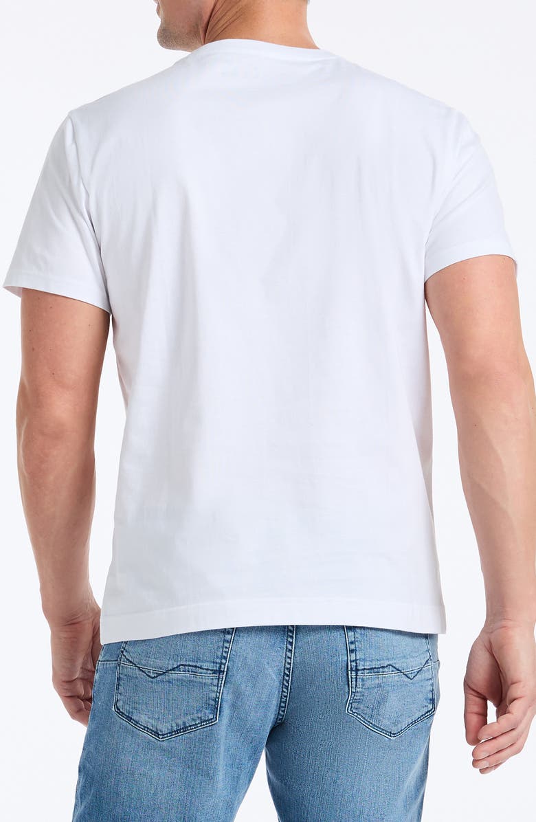 Robert Graham Skull Beats Graphic T-Shirt, Alternate, color, White