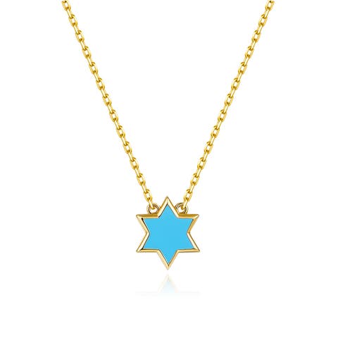 Petit Star of David Necklace
