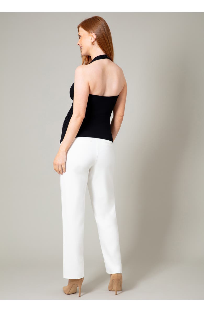 Tiffany Rose Maternity Remi Straight Leg Trouser, Alternate, color, Ivory