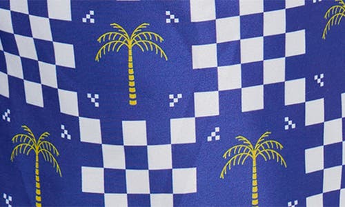 Tiny Tribe Kids' Print Swim Trunks In Blue