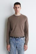 COS Seamless Cashmere Crew-Neck Sweater