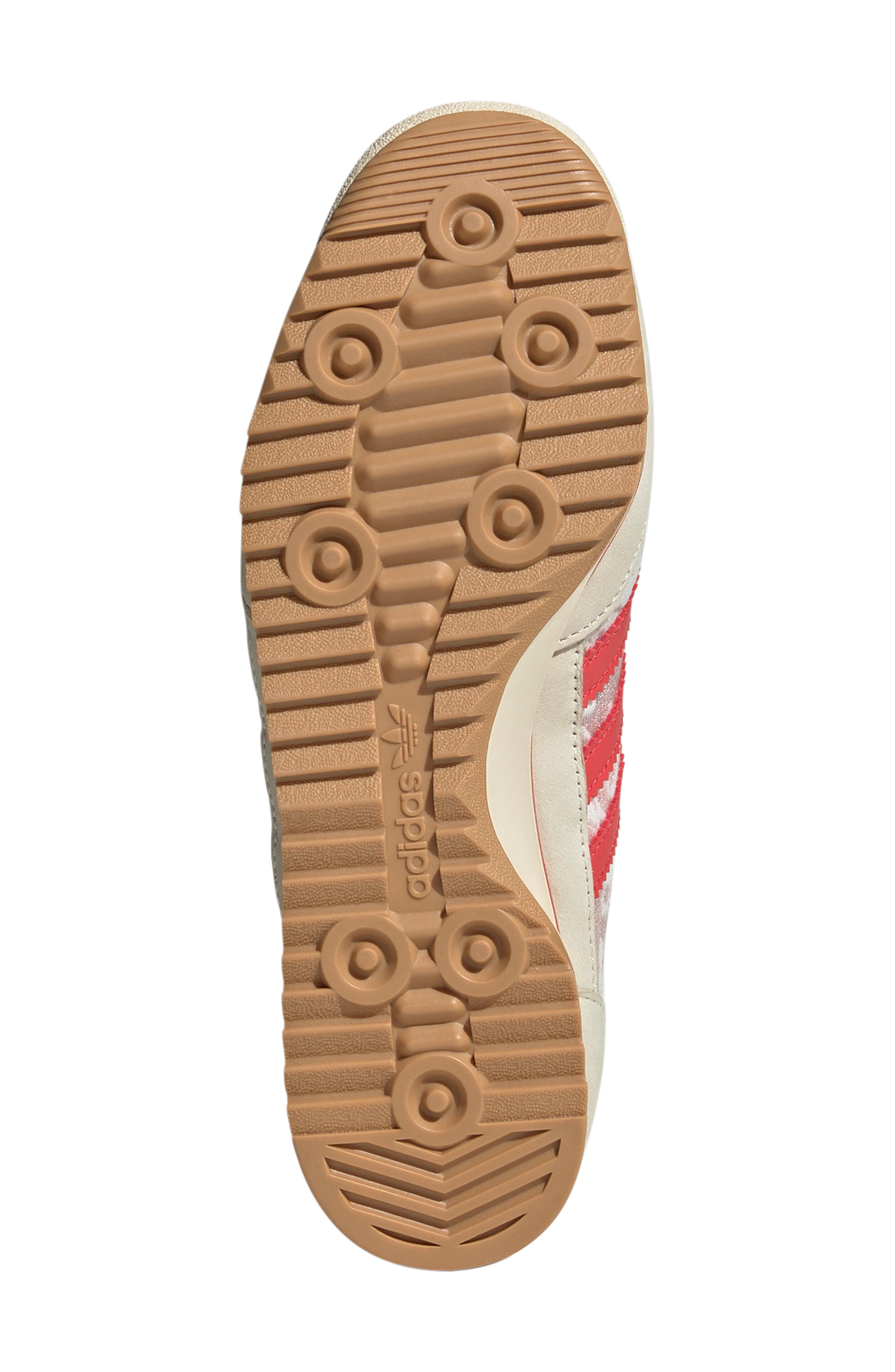 adidas x Liberty London SL 72 OG Sneaker, Alternate, color, White/ Cream White/ Scarlet