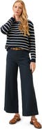 Pact Organic Cotton Stretch Twill Wide Leg Pant