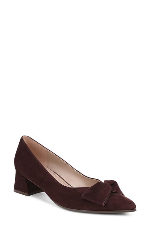 Mavis Bow Pointed Toe Pump