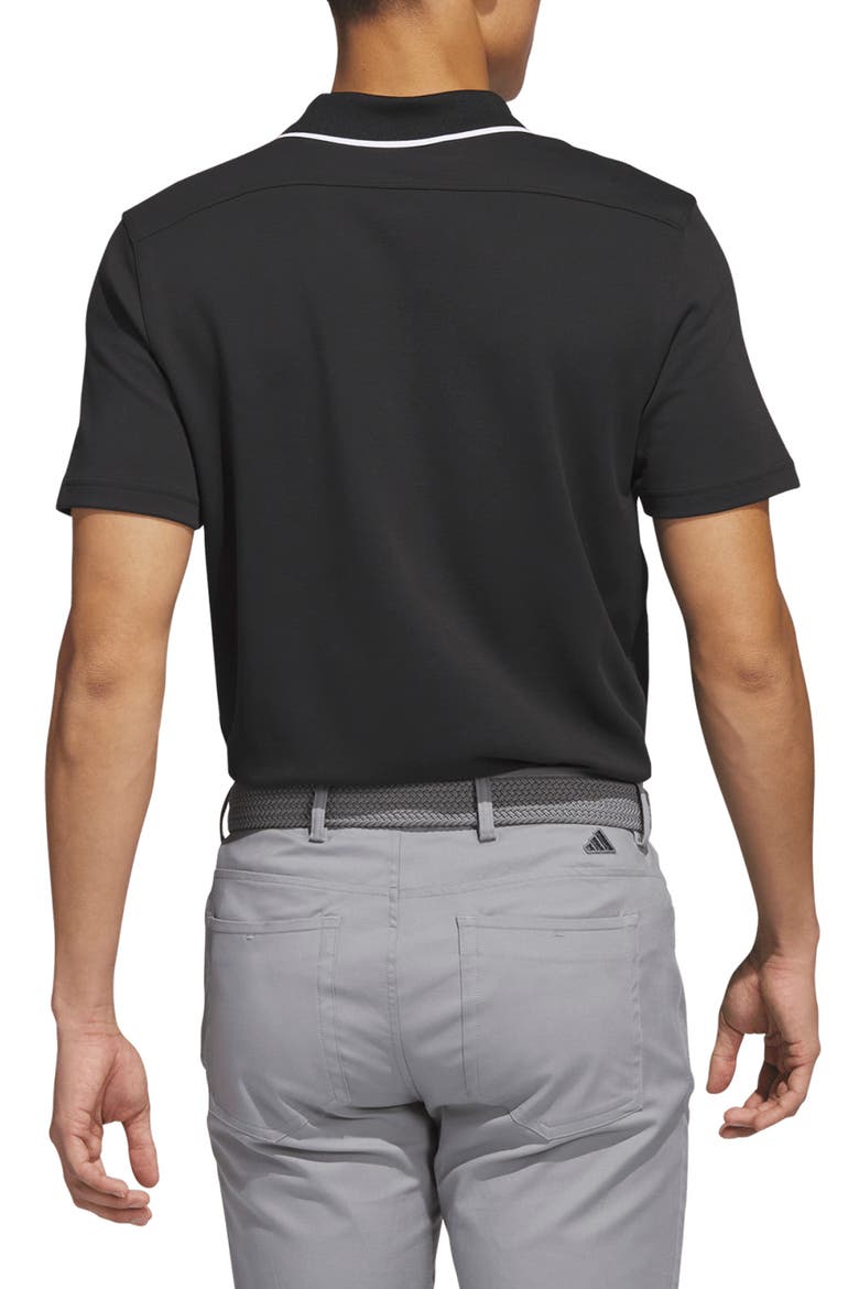 Go-To Cotton Blend Piqué Golf Polo, Alternate, color, BLACK