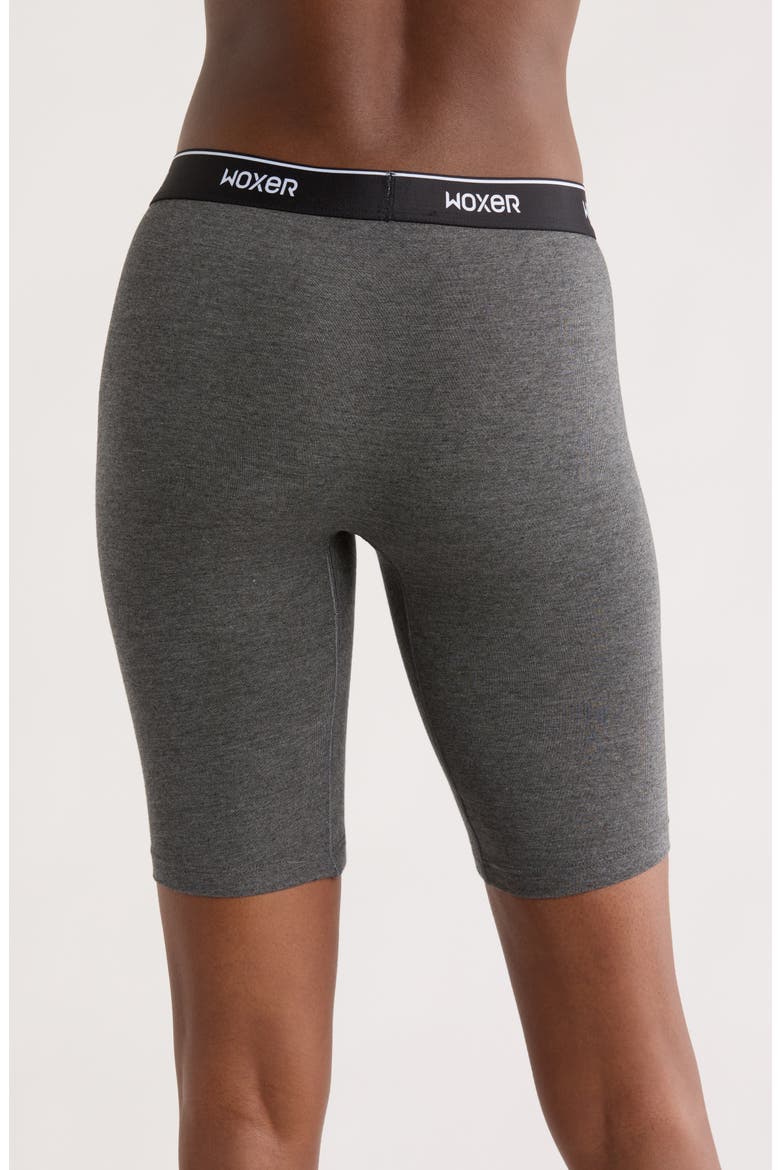 Biker Ultra-Soft 9-Inch Boxer Briefs, Alternate, color, CHARCOAL HEATHER 2.0