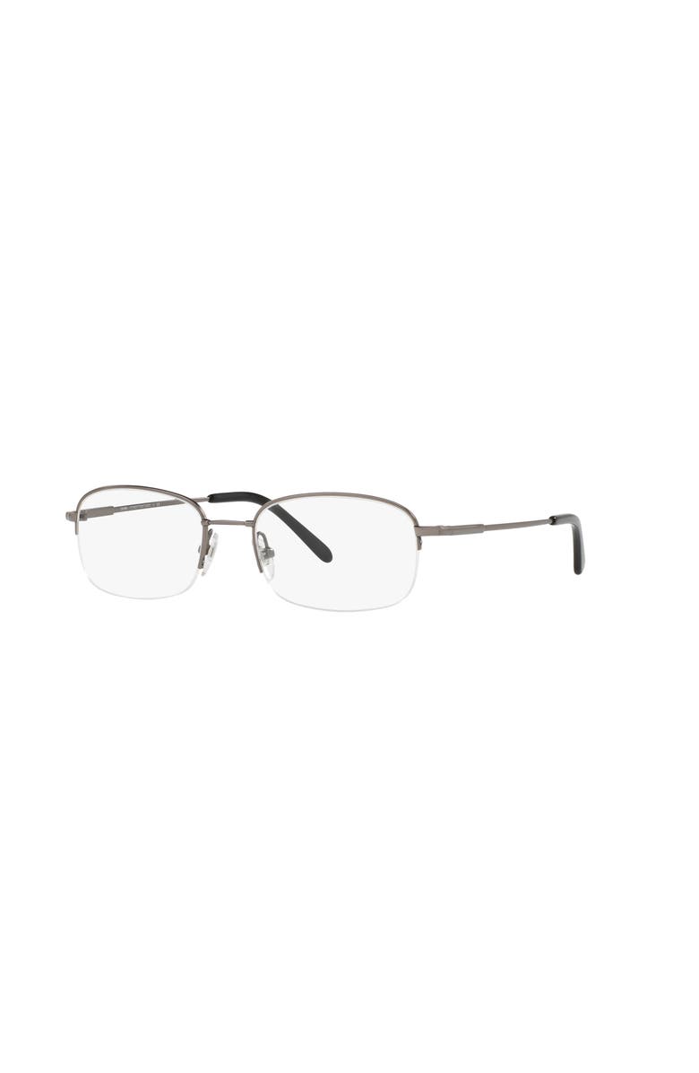 Sferoflex 52mm Rectangle optical glasses, Main, color, Silver