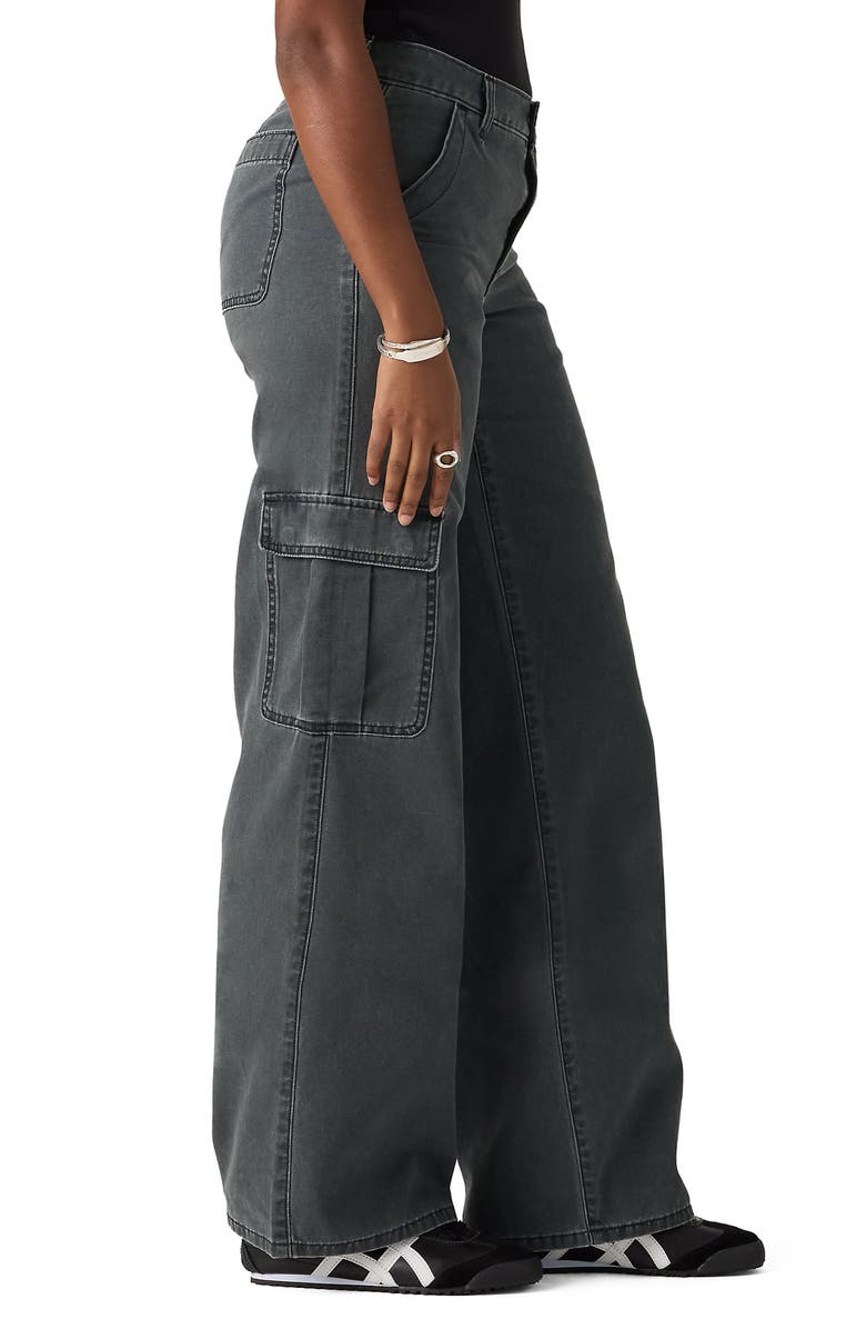 Levi's Superlow Loose Fit Twill Cargo Pants, Alternate, color, Meteorite Pigment