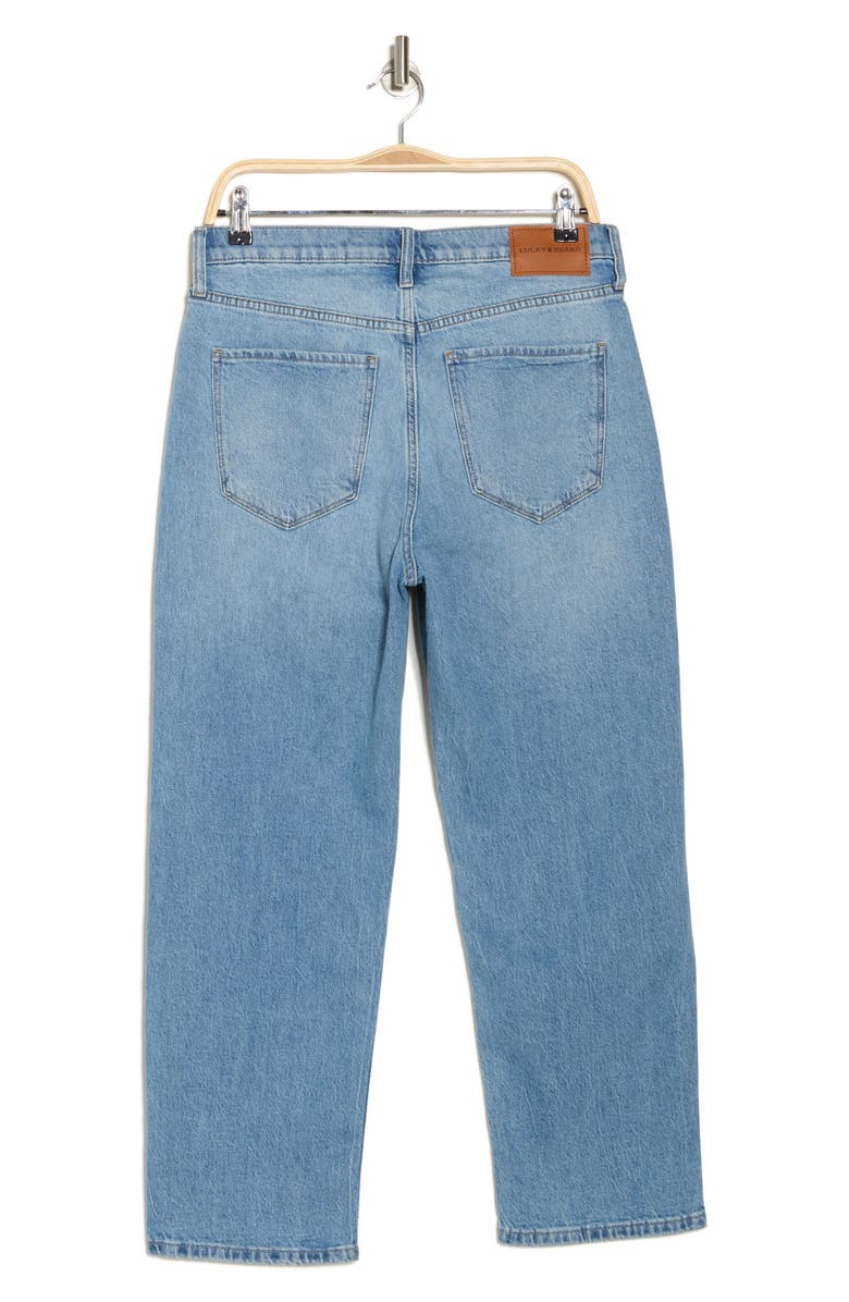 Lucky Brand High Waist '90s Loose Crop Jeans, Alternate, color, Lissa