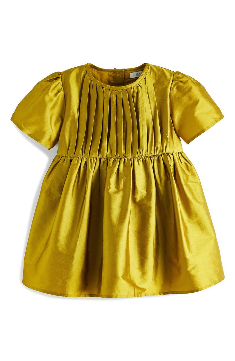 NEXT Kids' Puff Sleeve Taffeta Party Dress, Main, color, 