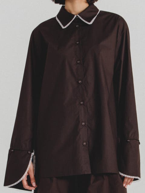 Oversized Poplin Shirt