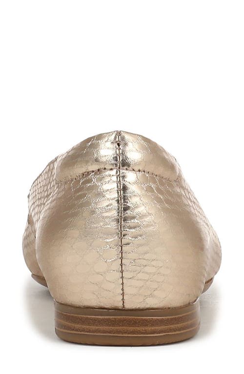 Naturalizer Kelley Ballet Flat In Gold