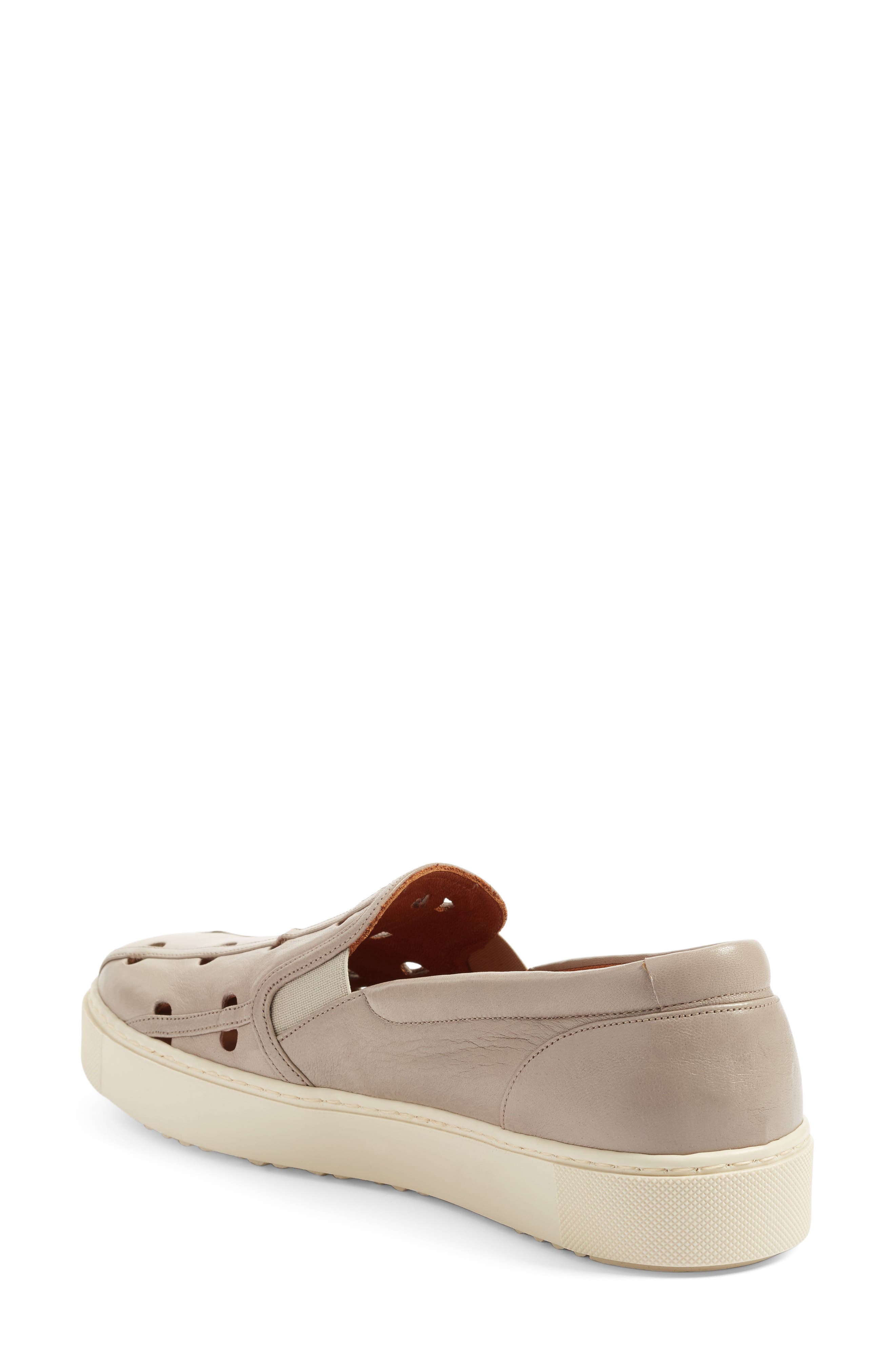 Zanca Slip-On Sneaker, Alternate, color, STONE